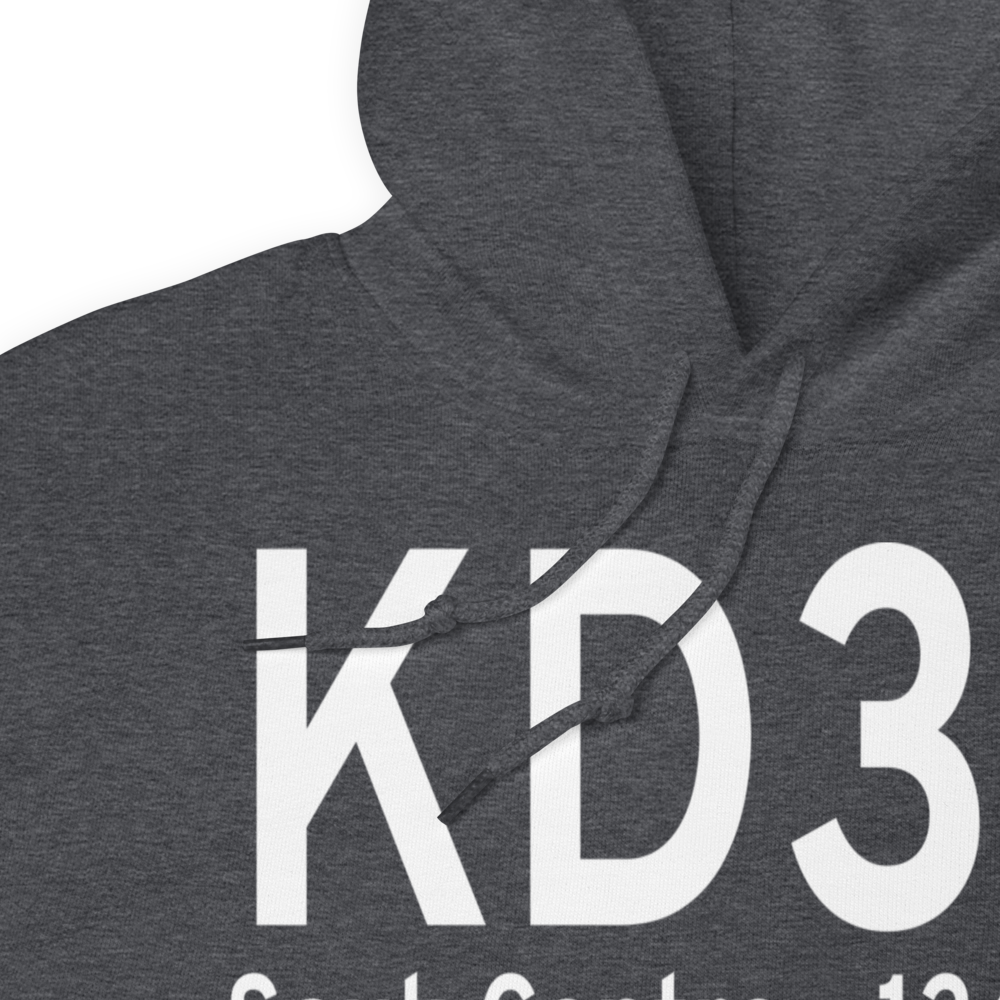 Sauk Centre Municipal Airport (KD39) ICAO Hoodie Sweatshirt 
