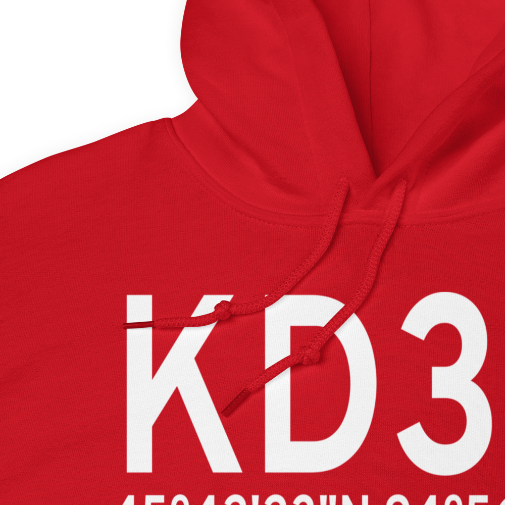 Sauk Centre Municipal Airport (KD39) ICAO Hoodie Sweatshirt 