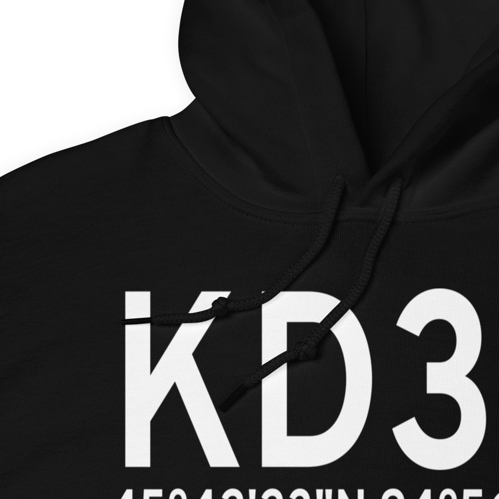 Sauk Centre Municipal Airport (KD39) ICAO Hoodie Sweatshirt 