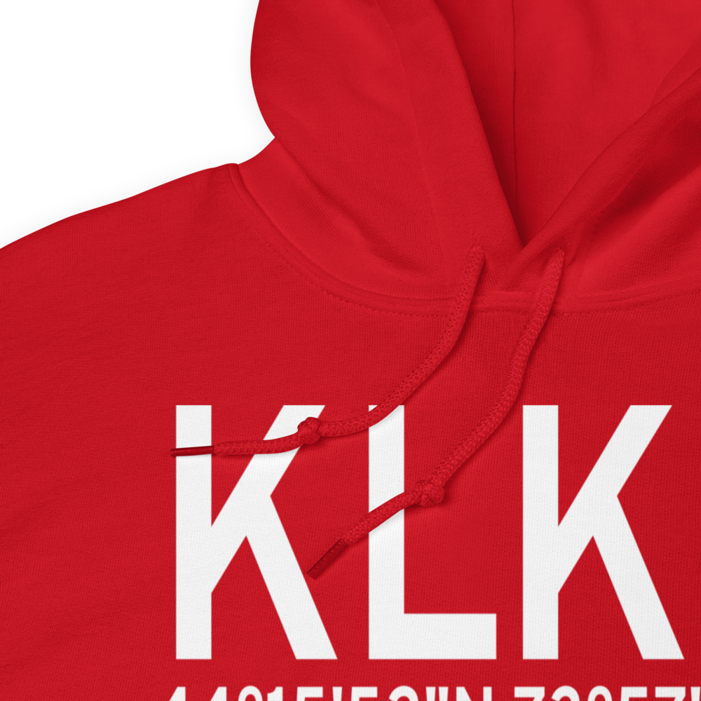 Lake Placid Airport (KLKP) ICAO Hoodie Sweatshirt 
