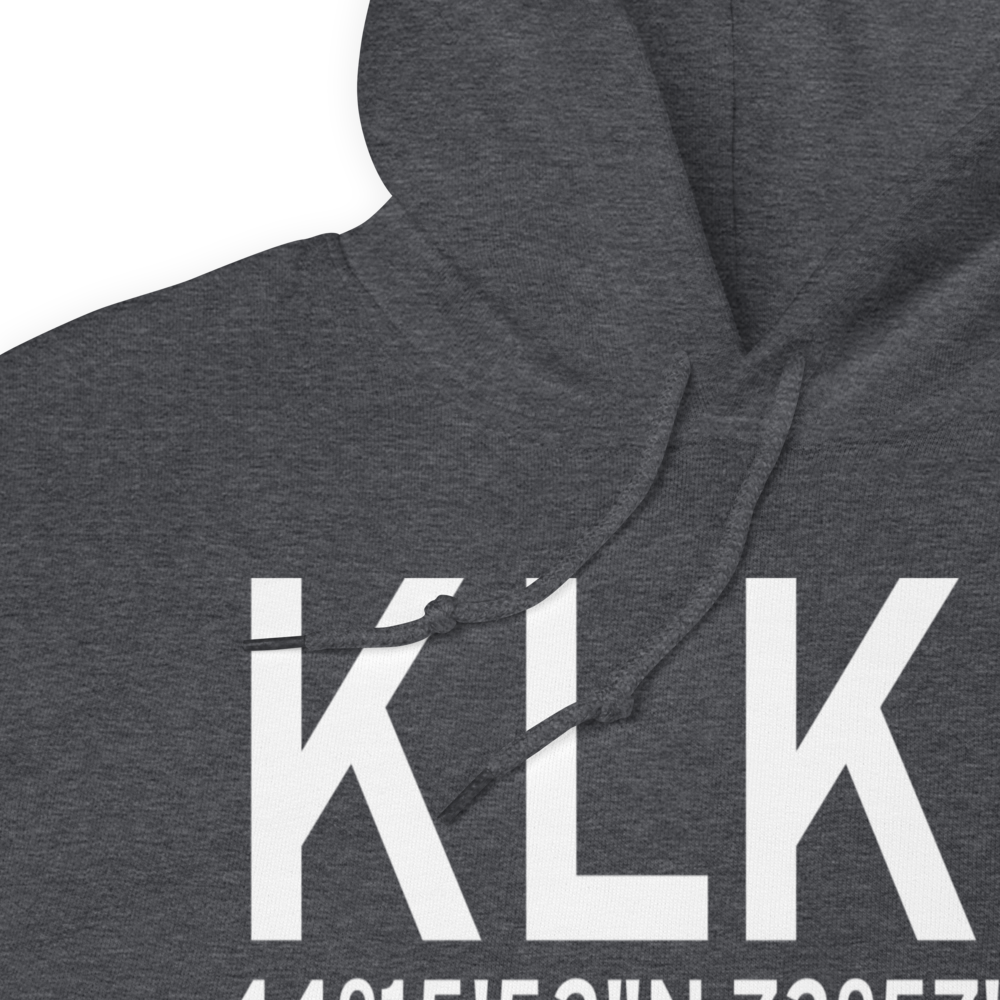 Lake Placid Airport (KLKP) ICAO Hoodie Sweatshirt 