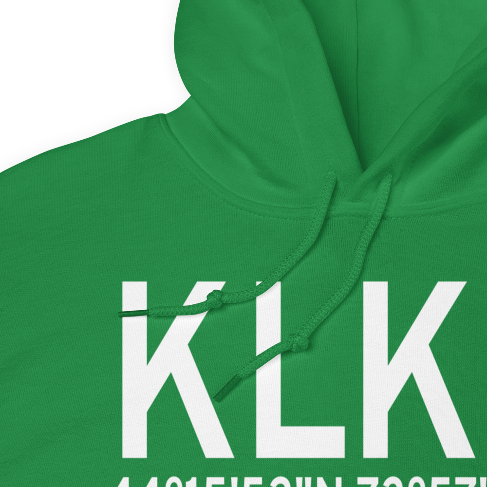 Lake Placid Airport (KLKP) ICAO Hoodie Sweatshirt 