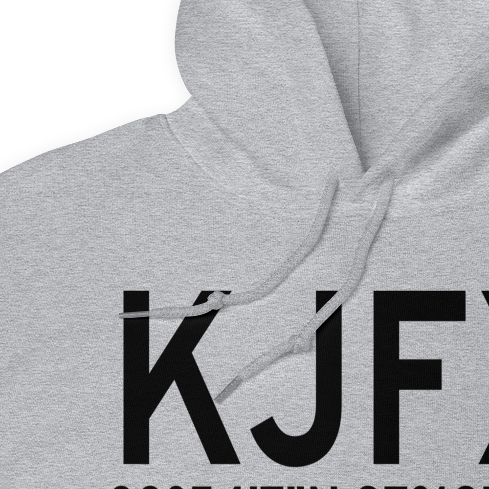 Walker County Airport-Bevill Field (KJFX) ICAO Hoodie Sweatshirt 