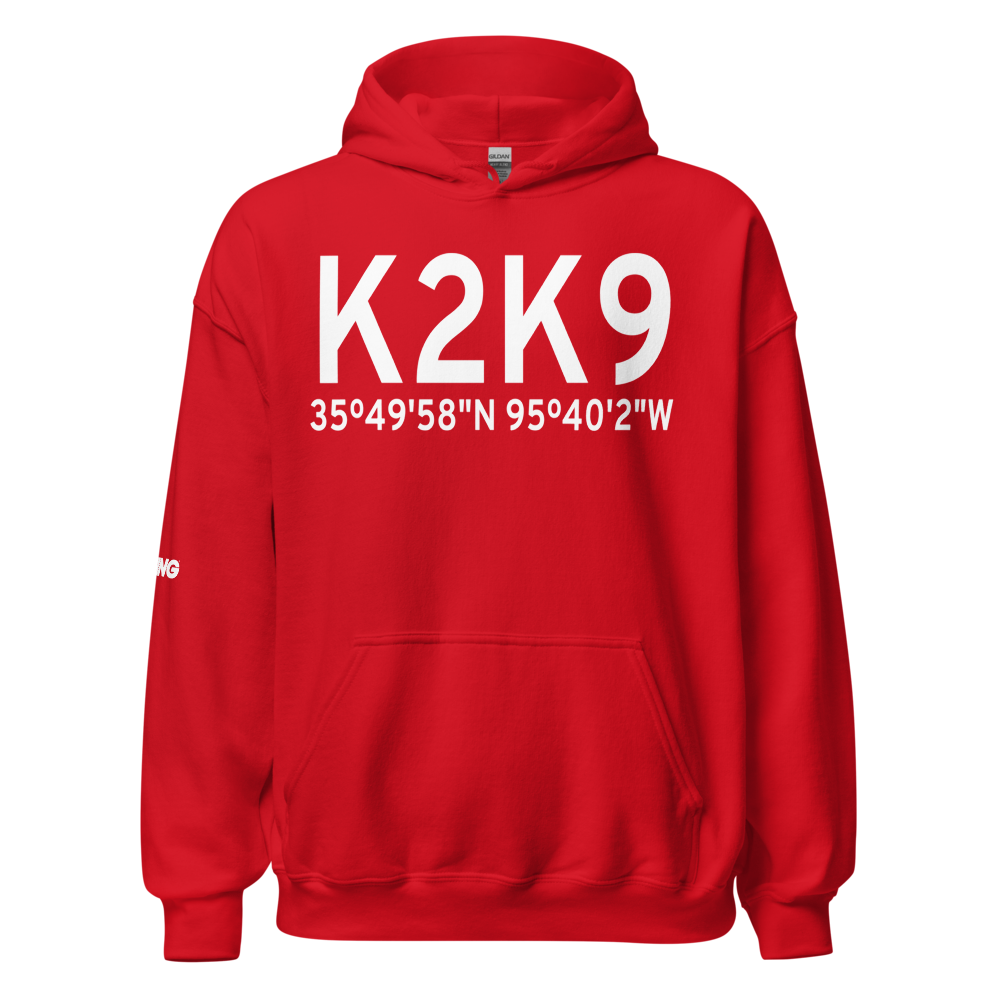 Haskell Airport (K2K9) ICAO Hoodie Sweatshirt 