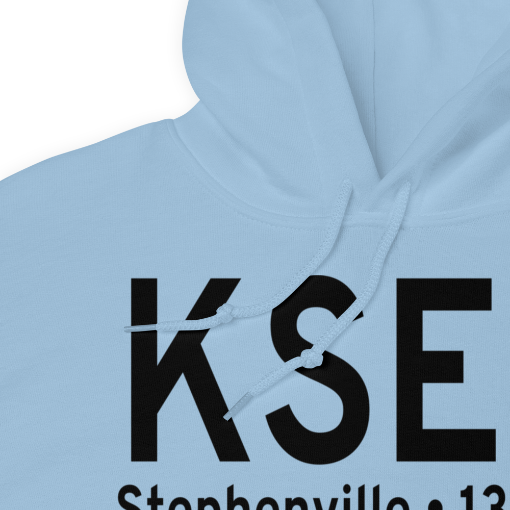 Stephenville Clark Regional Airport (KSEP) ICAO Hoodie Sweatshirt 