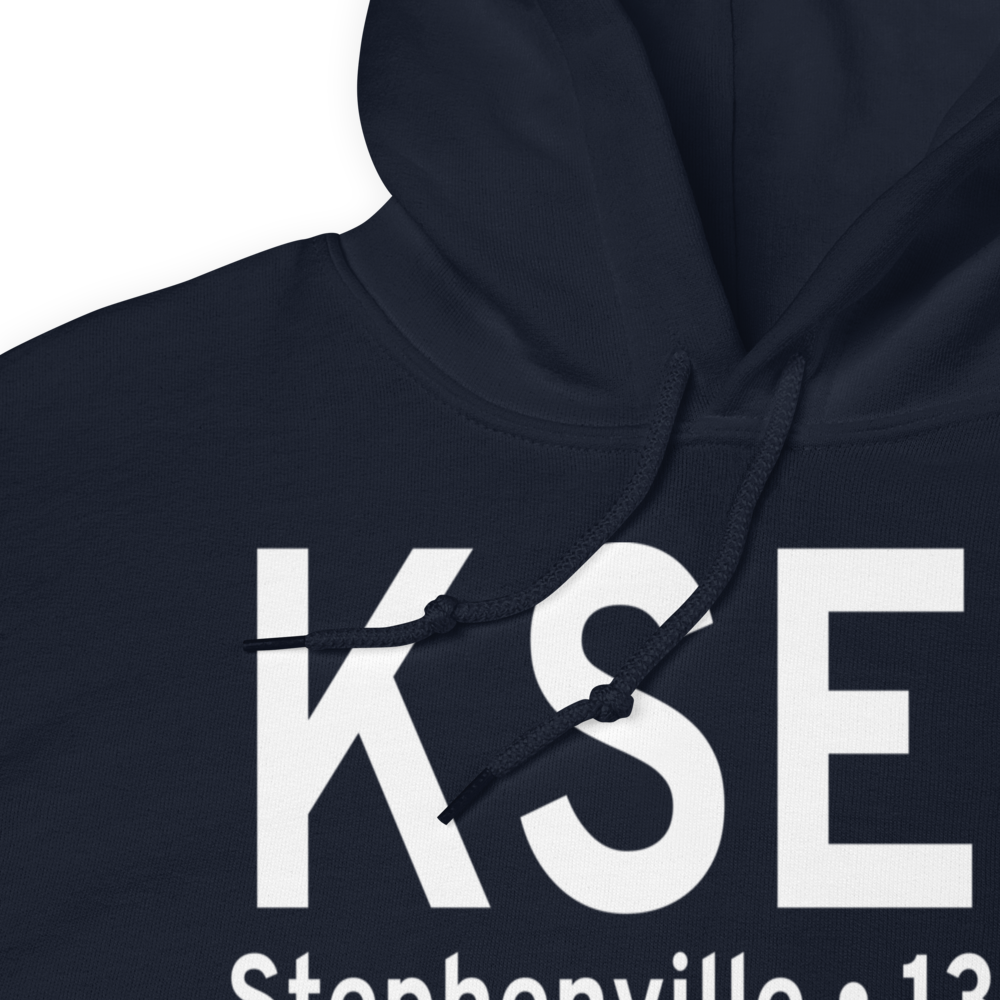 Stephenville Clark Regional Airport (KSEP) ICAO Hoodie Sweatshirt 