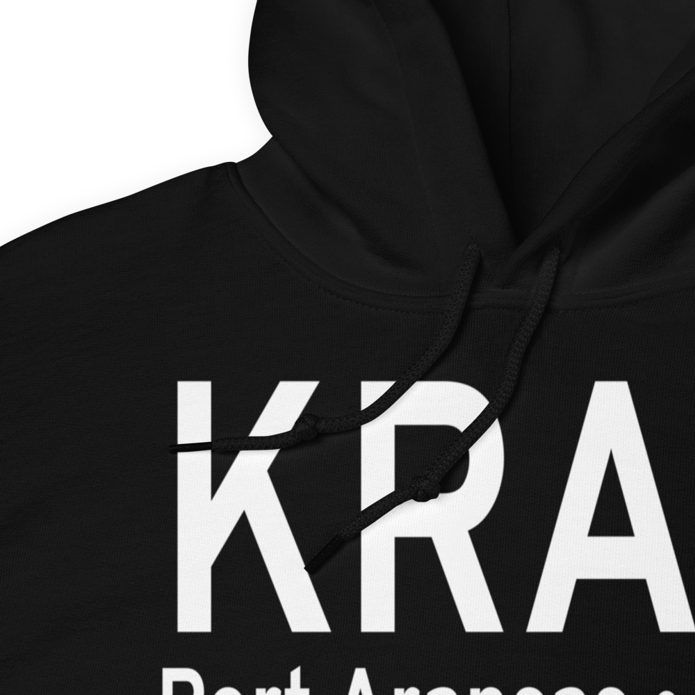 Mustang Beach Airport (KRAS) ICAO Hoodie Sweatshirt 