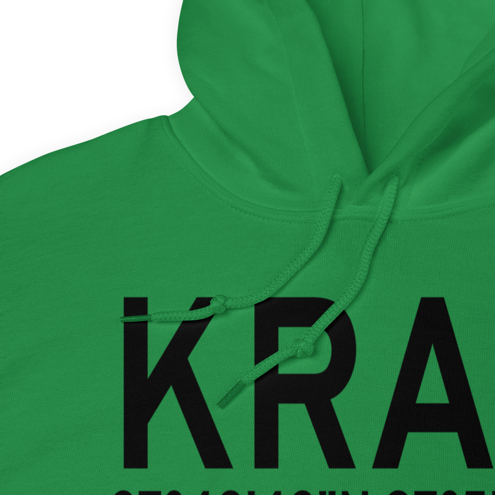 Mustang Beach Airport (KRAS) ICAO Hoodie Sweatshirt 