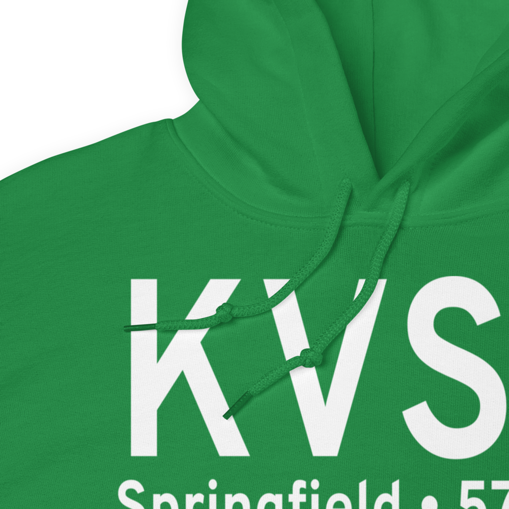 Hartness State (Springfield) Airport (KVSF) ICAO Hoodie Sweatshirt 