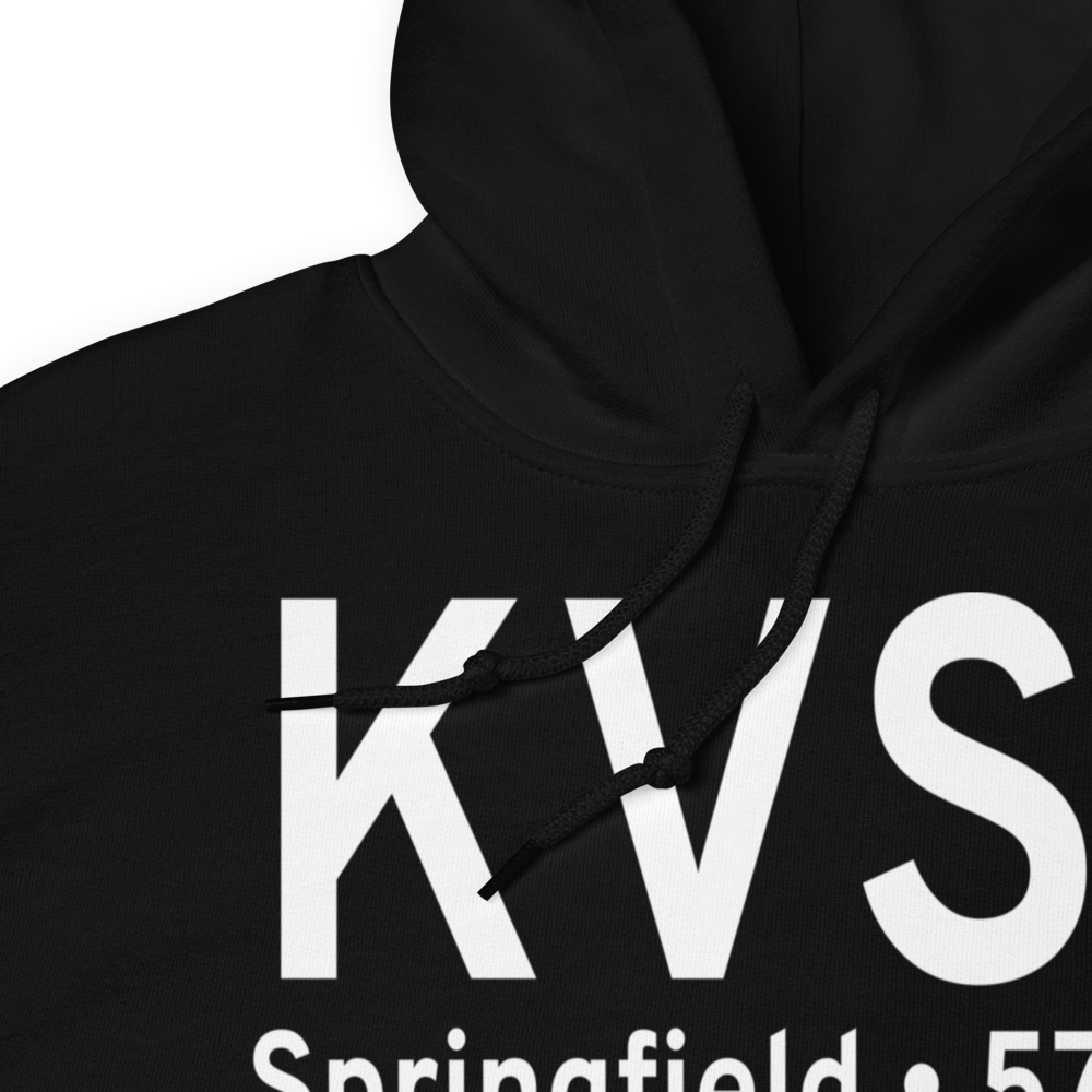 Hartness State (Springfield) Airport (KVSF) ICAO Hoodie Sweatshirt 