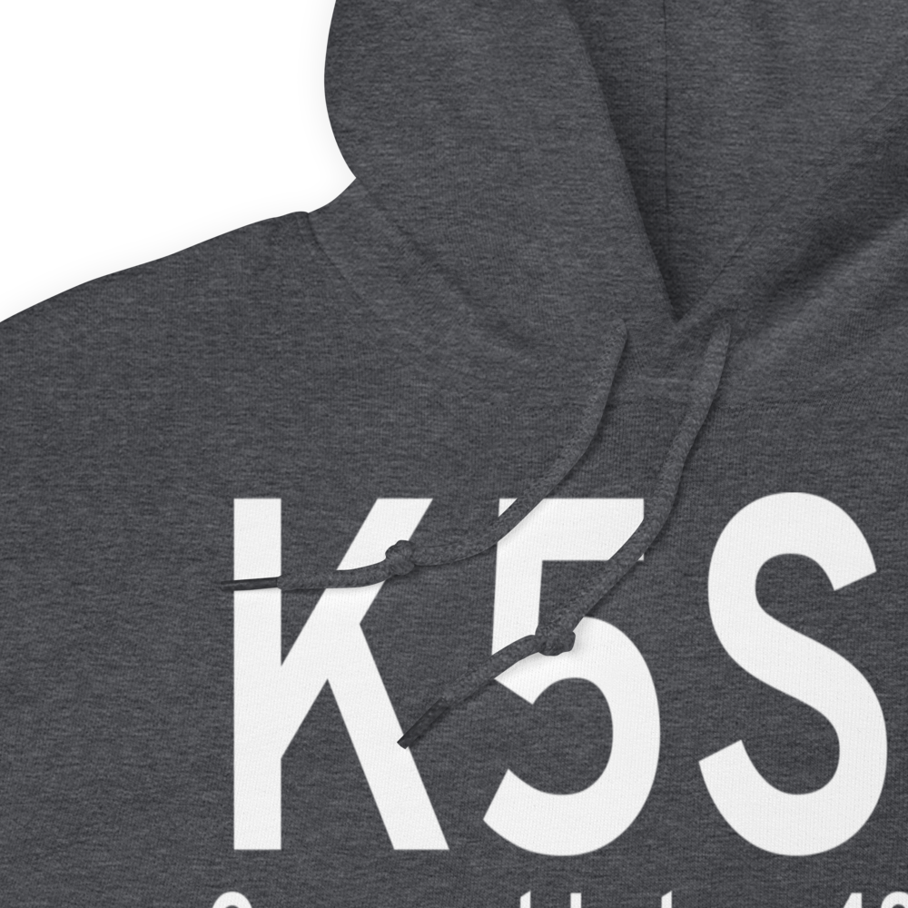 Crescent Lake State Airport (K5S2) ICAO Hoodie Sweatshirt 