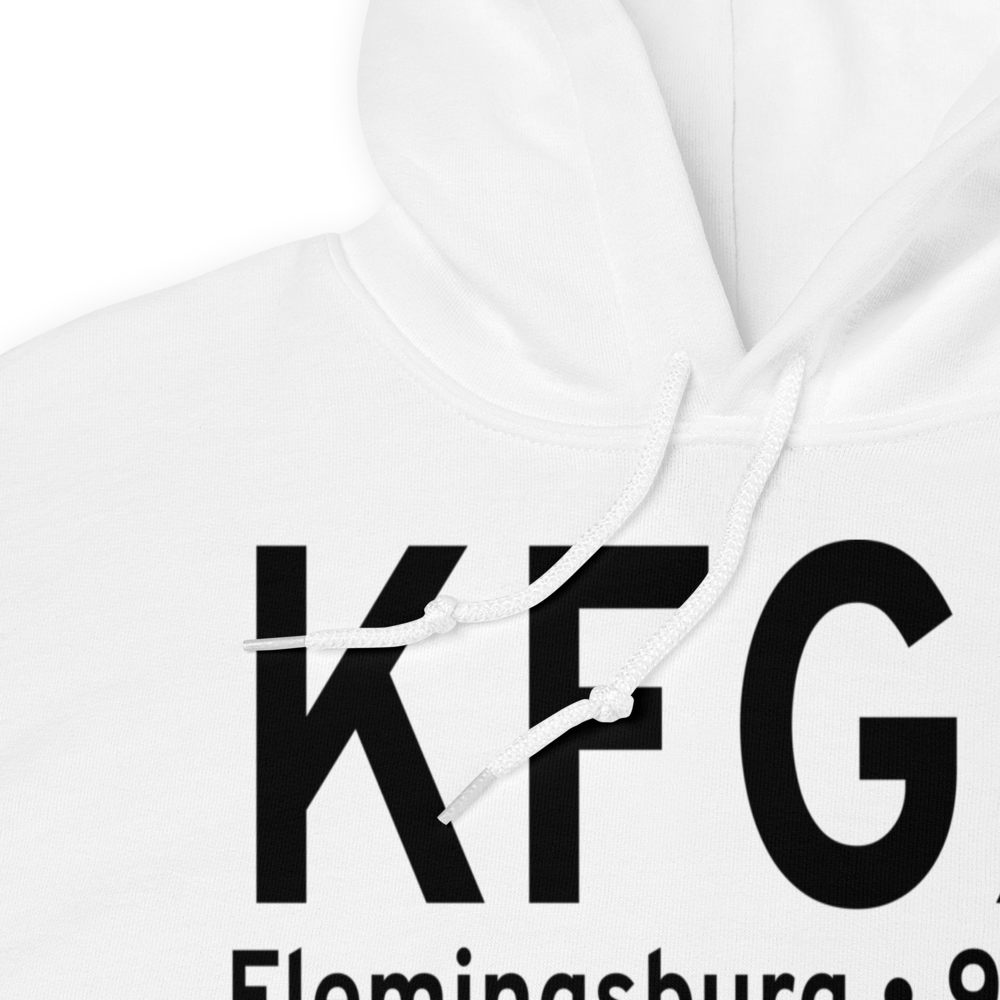 Fleming Mason Airport (KFGX) ICAO Hoodie Sweatshirt 