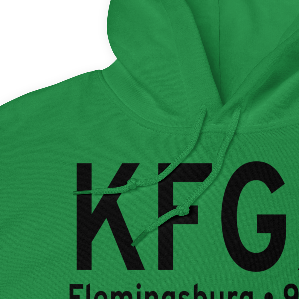 Fleming Mason Airport (KFGX) ICAO Hoodie Sweatshirt 