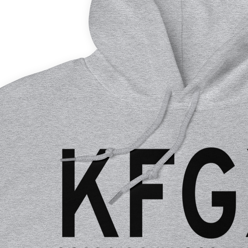 Fleming Mason Airport (KFGX) ICAO Hoodie Sweatshirt 