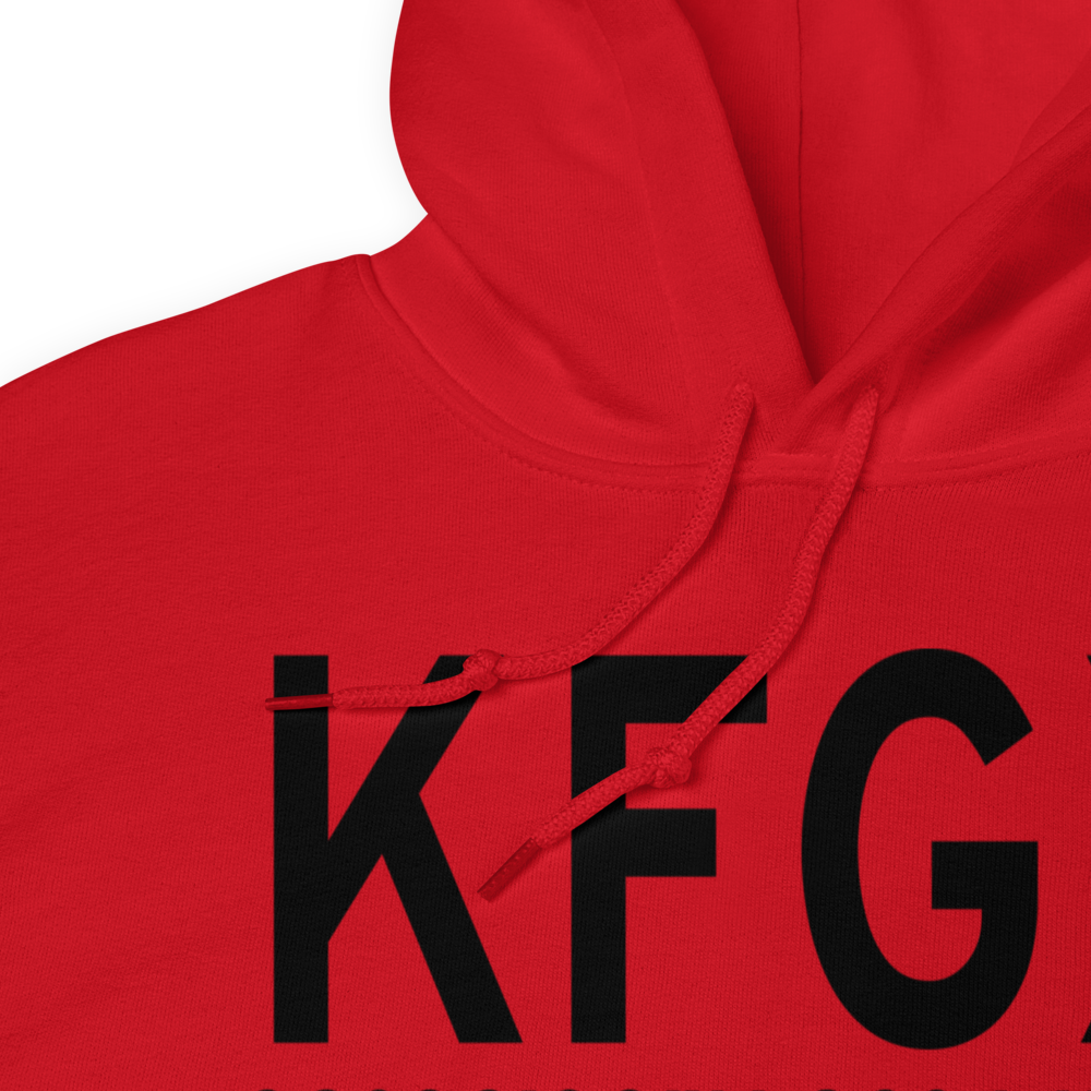 Fleming Mason Airport (KFGX) ICAO Hoodie Sweatshirt 