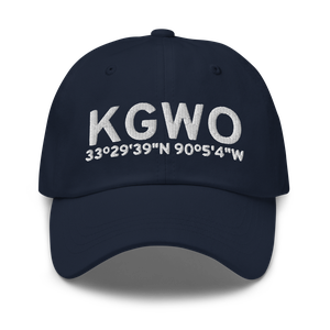 Greenwood–Leflore Airport (KGWO) ICAO Hat