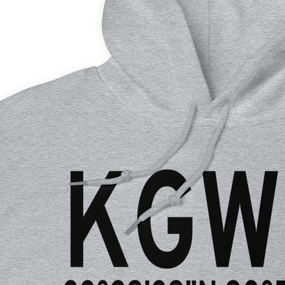 Greenwood–Leflore Airport (KGWO) ICAO Hoodie Sweatshirt 