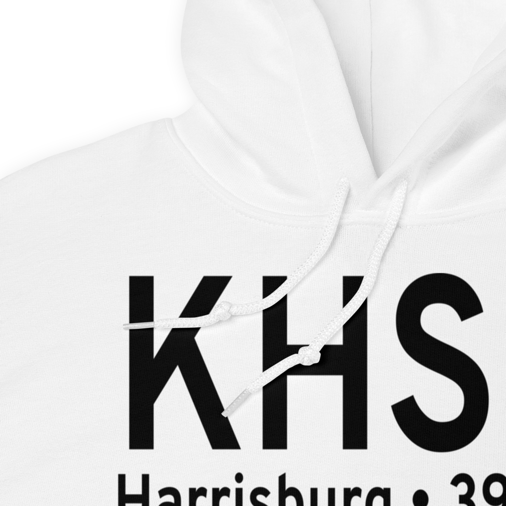 Harrisburg-Raleigh Airport (KHSB) ICAO Hoodie Sweatshirt 