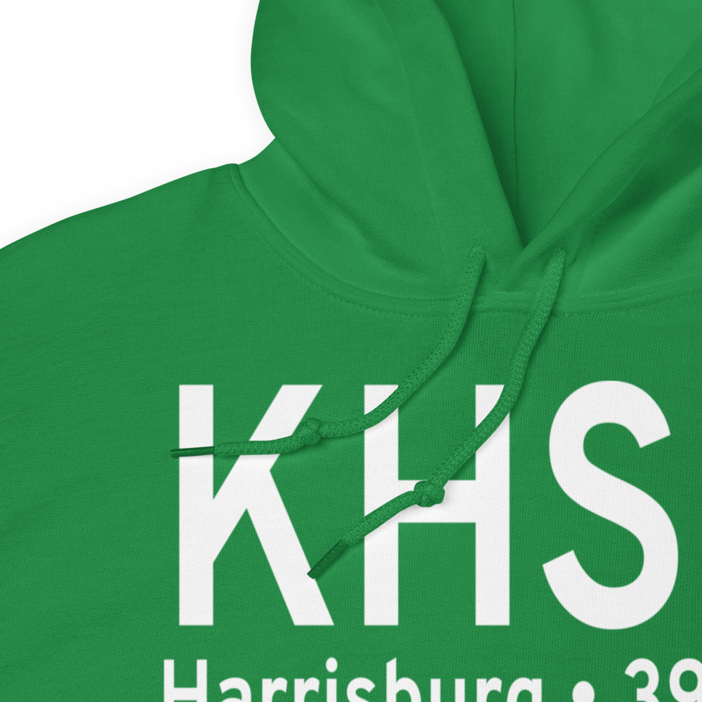 Harrisburg-Raleigh Airport (KHSB) ICAO Hoodie Sweatshirt 
