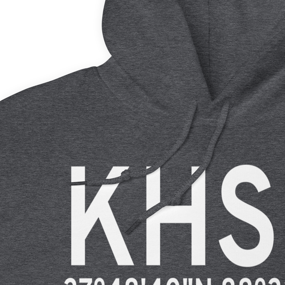 Harrisburg-Raleigh Airport (KHSB) ICAO Hoodie Sweatshirt 