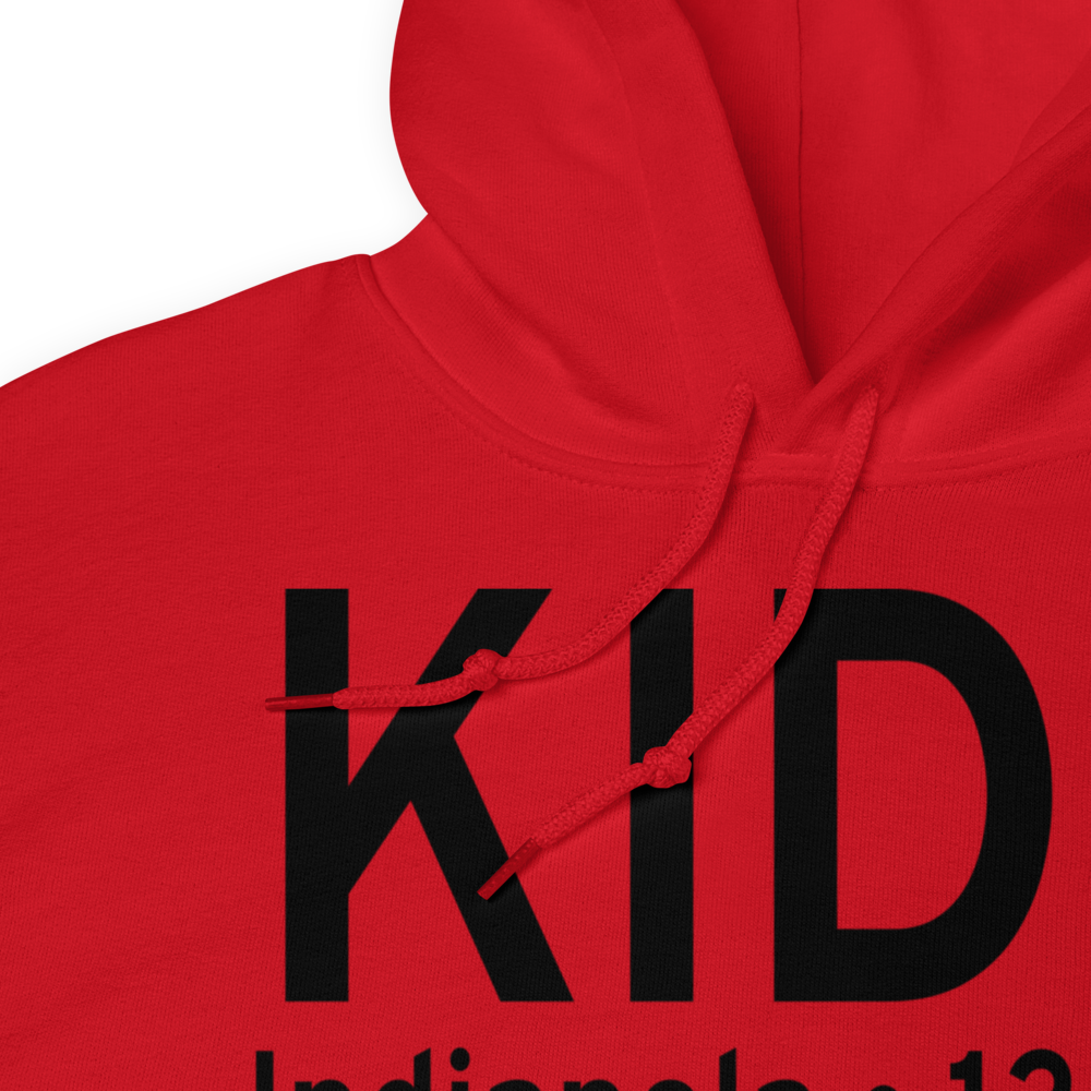 Indianola Municipal Airport (KIDL) ICAO Hoodie Sweatshirt 