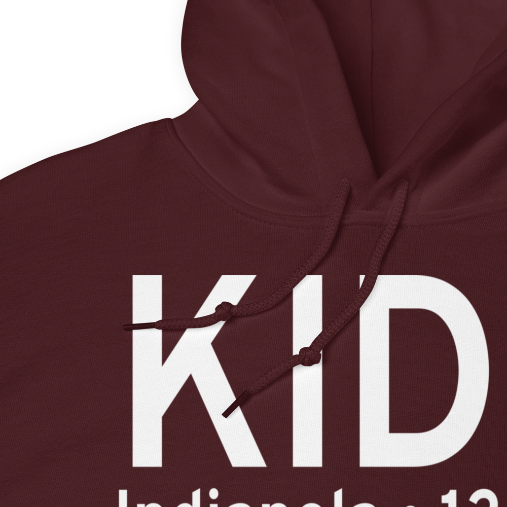 Indianola Municipal Airport (KIDL) ICAO Hoodie Sweatshirt 
