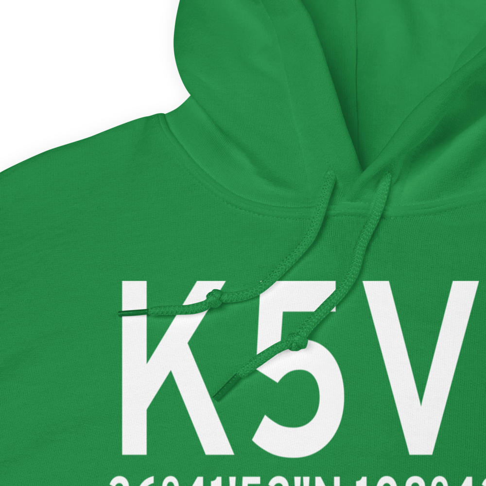 Shiprock Airstrip (K5V5) ICAO Hoodie Sweatshirt 