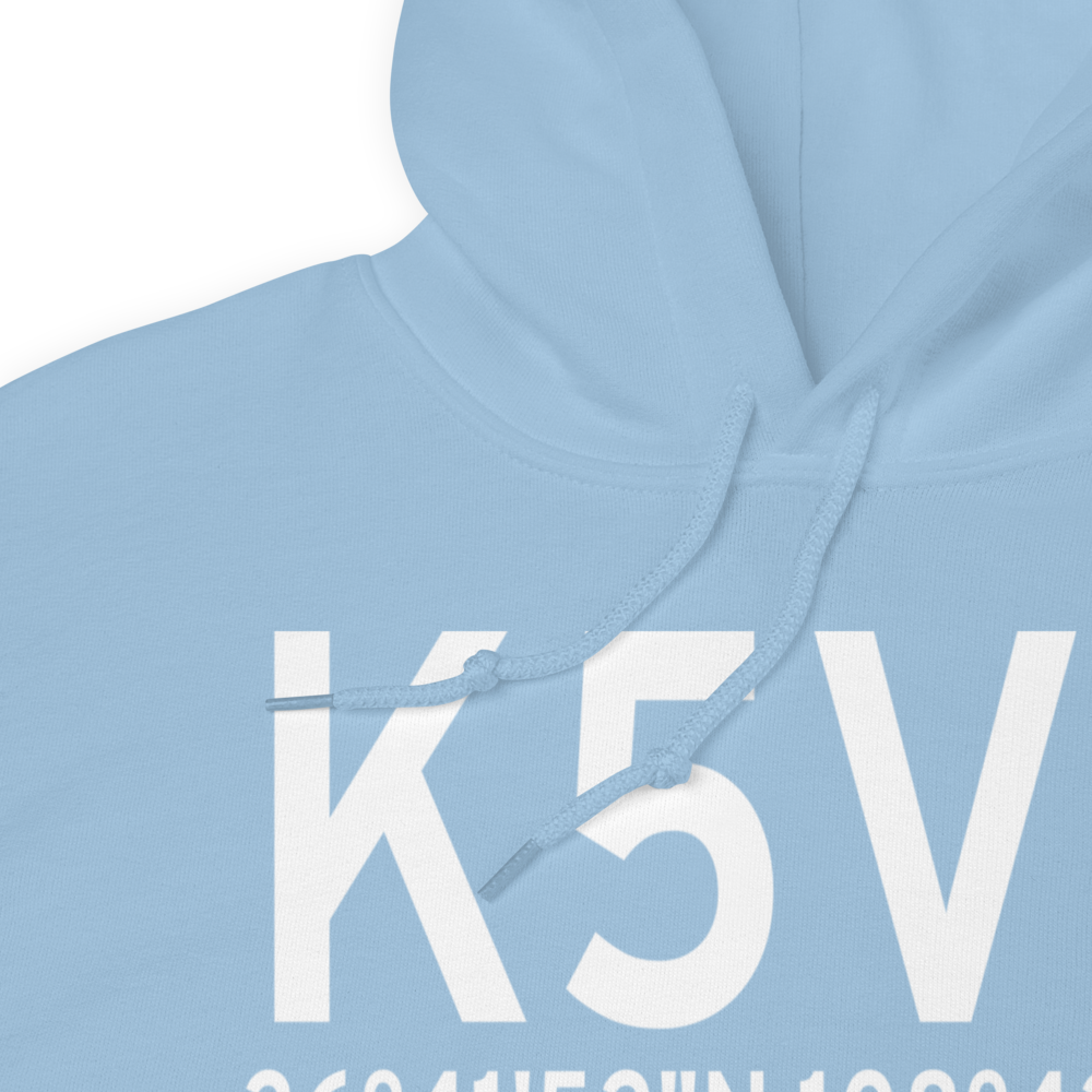 Shiprock Airstrip (K5V5) ICAO Hoodie Sweatshirt 