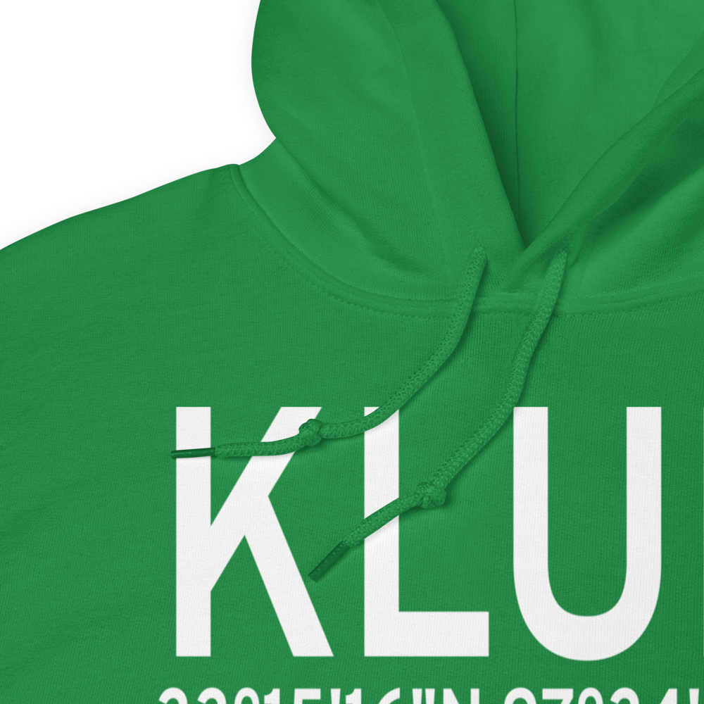 Decatur Municipal Airport (KLUD) ICAO Hoodie Sweatshirt 