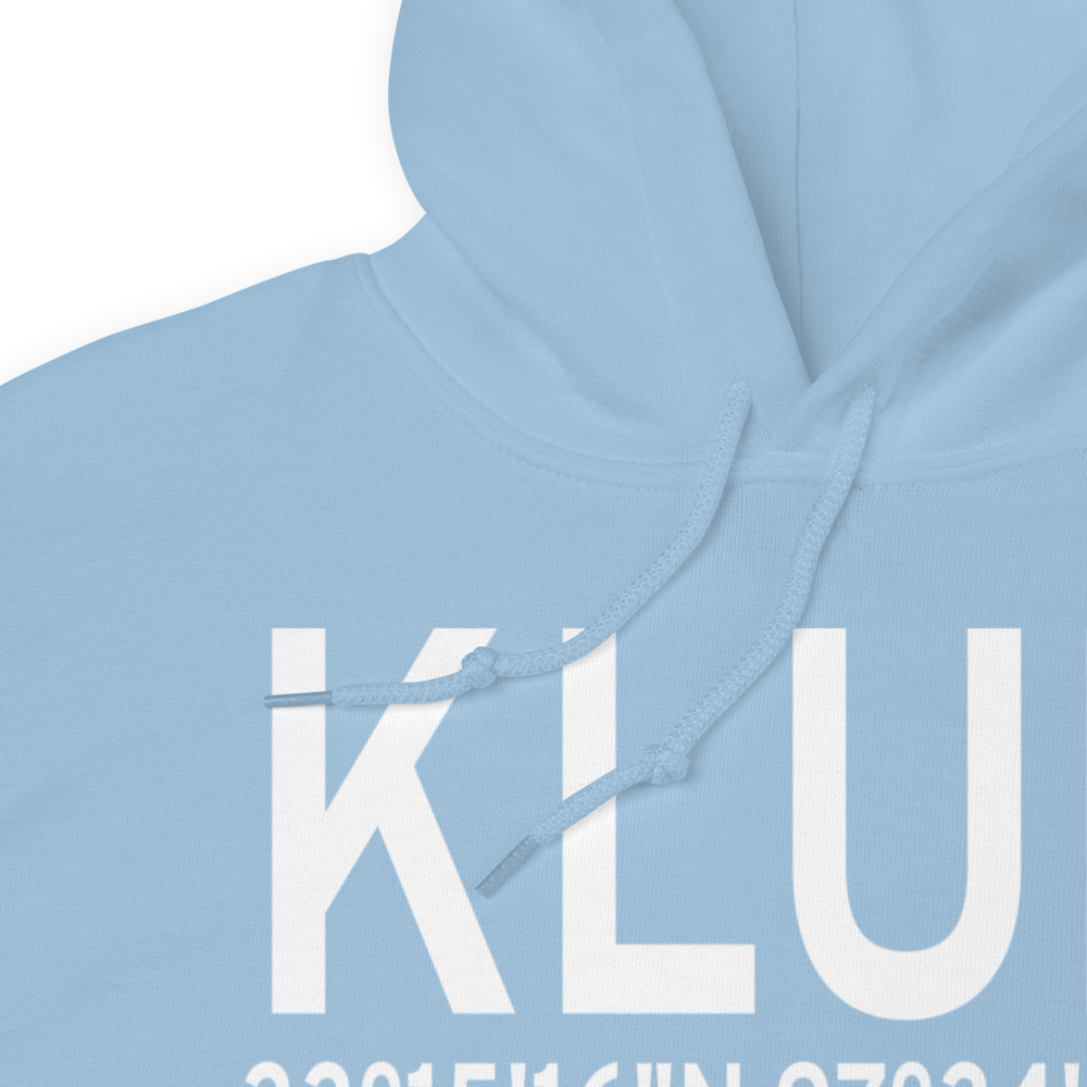 Decatur Municipal Airport (KLUD) ICAO Hoodie Sweatshirt 