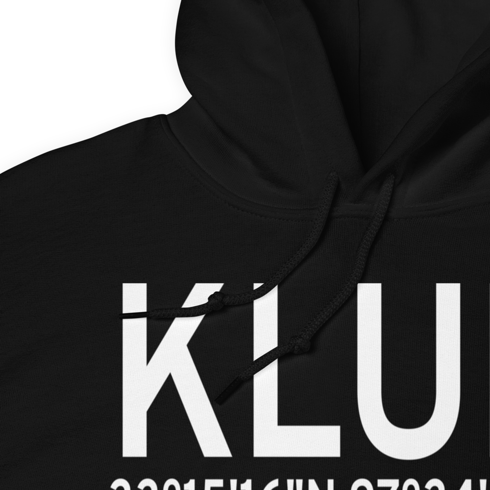 Decatur Municipal Airport (KLUD) ICAO Hoodie Sweatshirt 