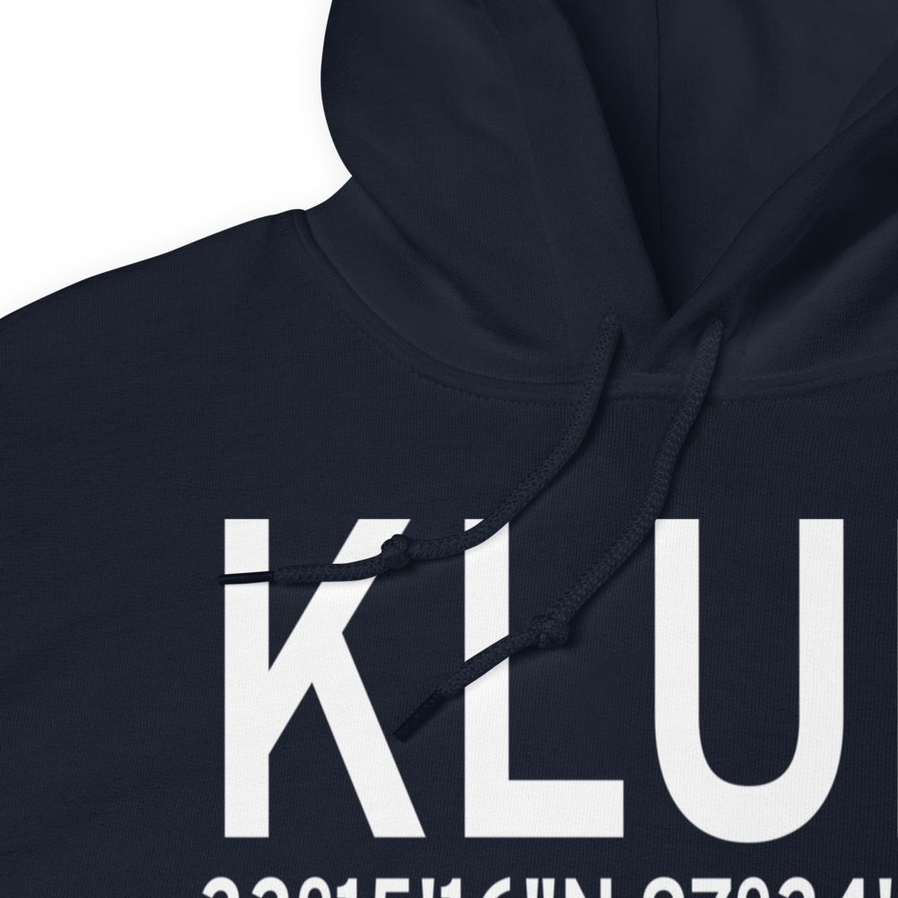 Decatur Municipal Airport (KLUD) ICAO Hoodie Sweatshirt 