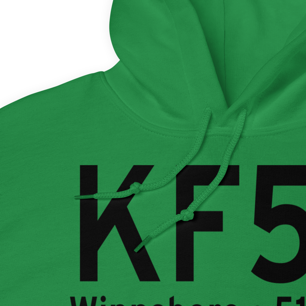 Winnsboro Municipal Airport (KF51) ICAO Hoodie Sweatshirt 