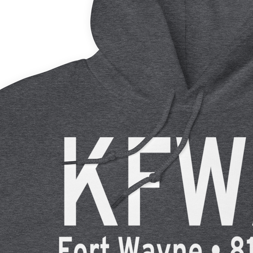 Fort Wayne International Airport (KFWA) ICAO Hoodie Sweatshirt 