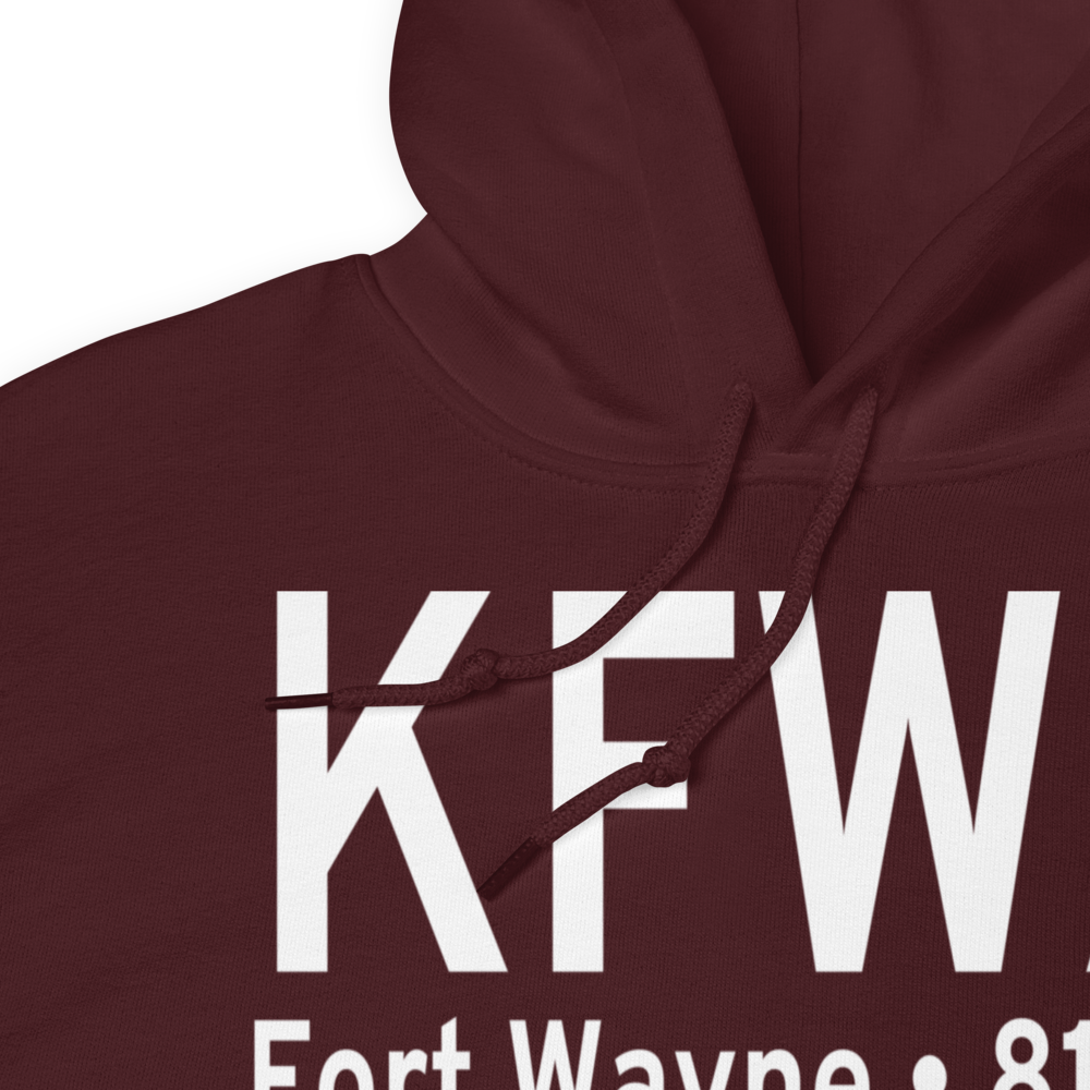 Fort Wayne International Airport (KFWA) ICAO Hoodie Sweatshirt 
