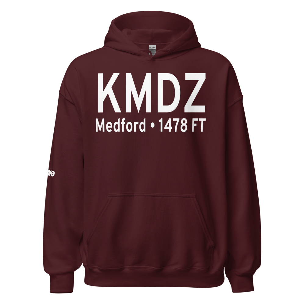 Taylor County Airport (KMDZ) ICAO Hoodie Sweatshirt 