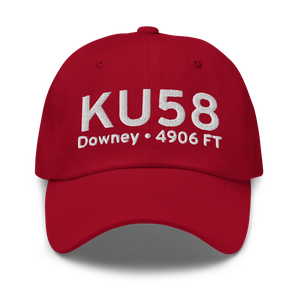 Downey/Hyde Memorial Airport (KU58) ICAO Hat