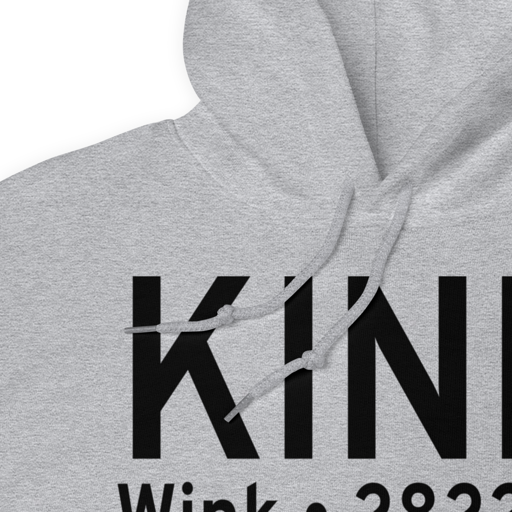 Winkler County Airport (KINK) ICAO Hoodie Sweatshirt 