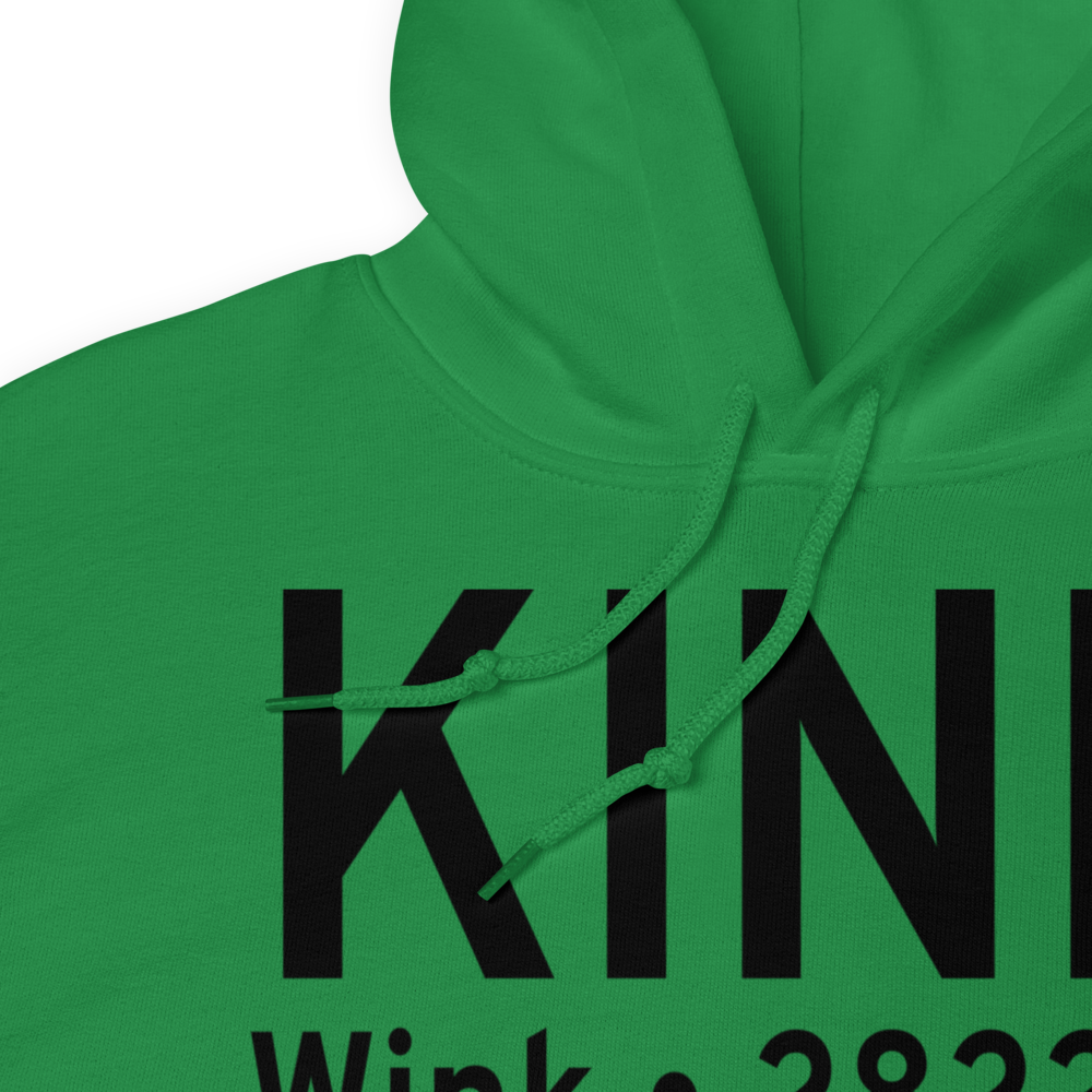 Winkler County Airport (KINK) ICAO Hoodie Sweatshirt 