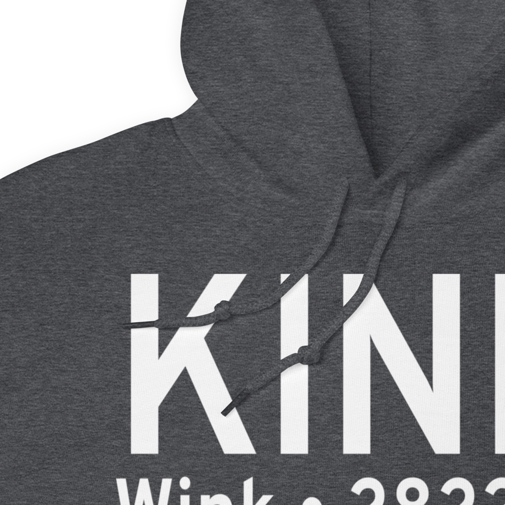 Winkler County Airport (KINK) ICAO Hoodie Sweatshirt 