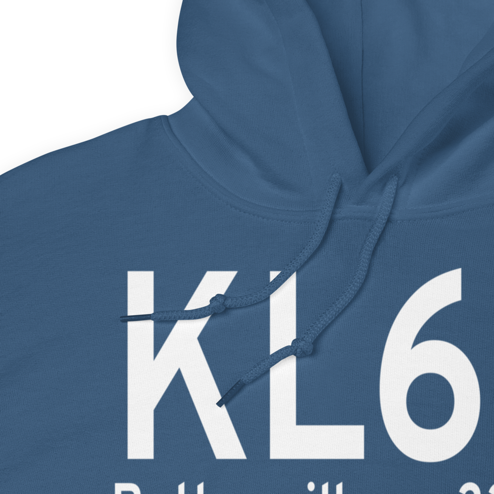 Elk Hills Buttonwillow Airport (KL62) ICAO Hoodie Sweatshirt 