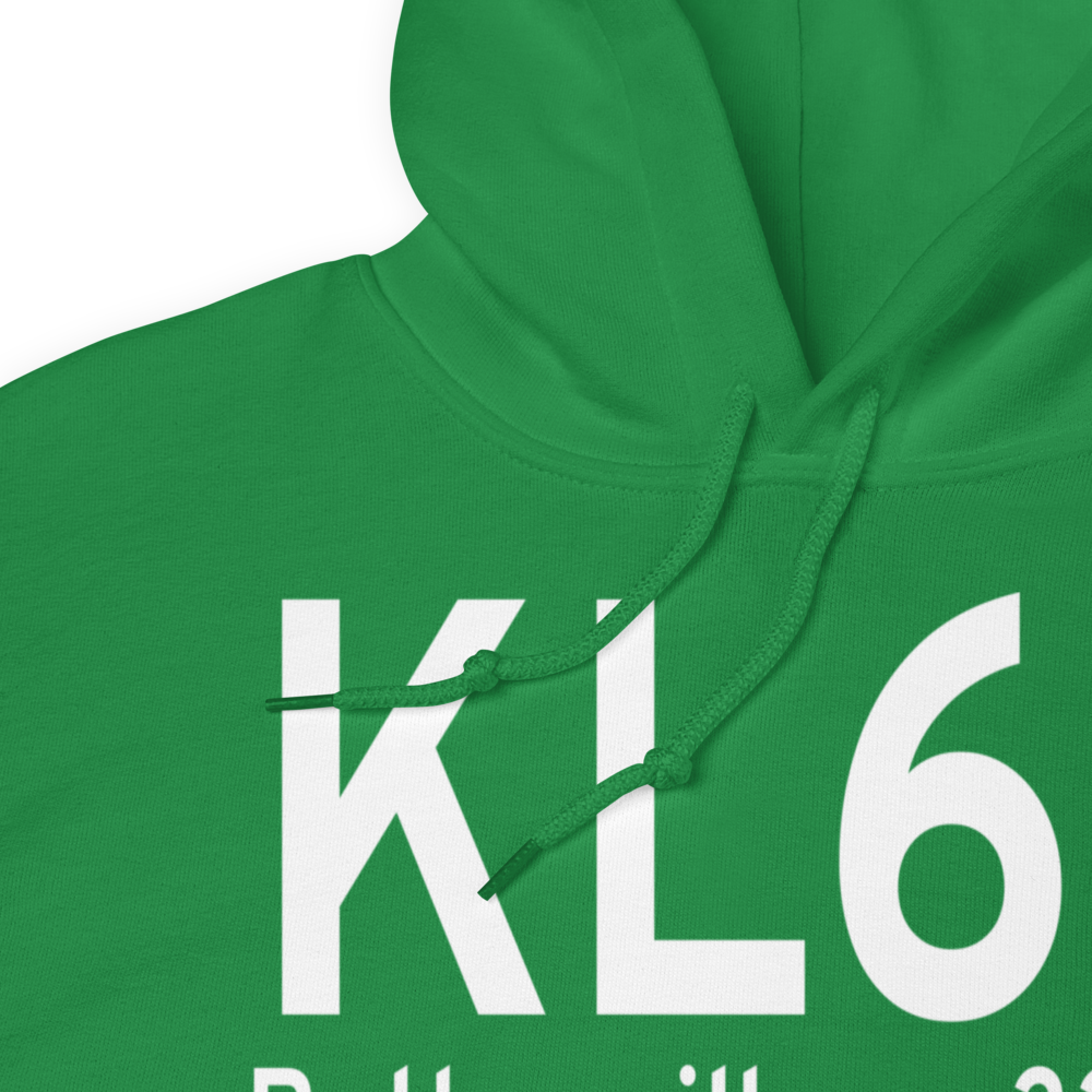 Elk Hills Buttonwillow Airport (KL62) ICAO Hoodie Sweatshirt 