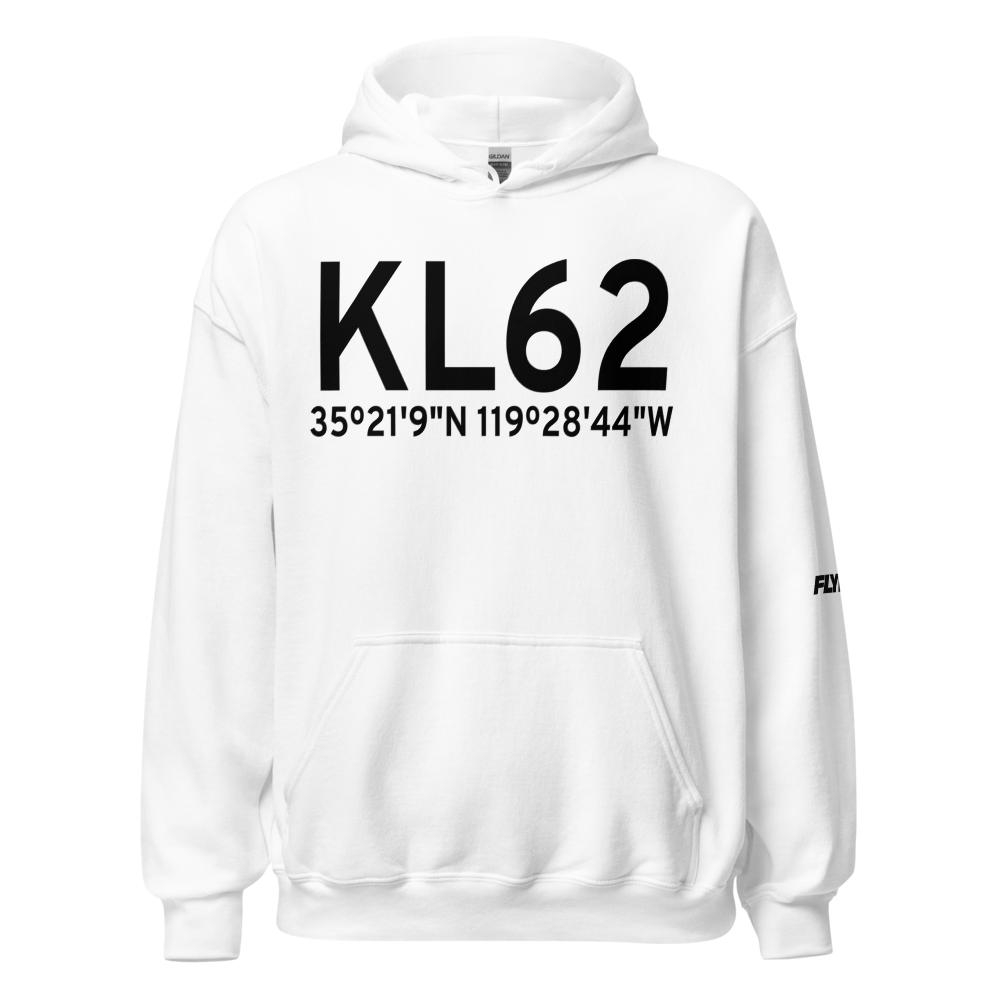 Elk Hills Buttonwillow Airport (KL62) ICAO Hoodie Sweatshirt 