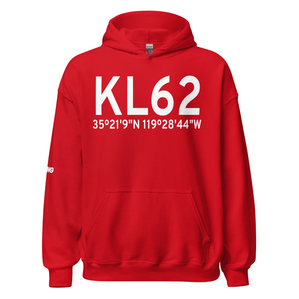 Elk Hills Buttonwillow Airport (KL62) ICAO Hoodie Sweatshirt 