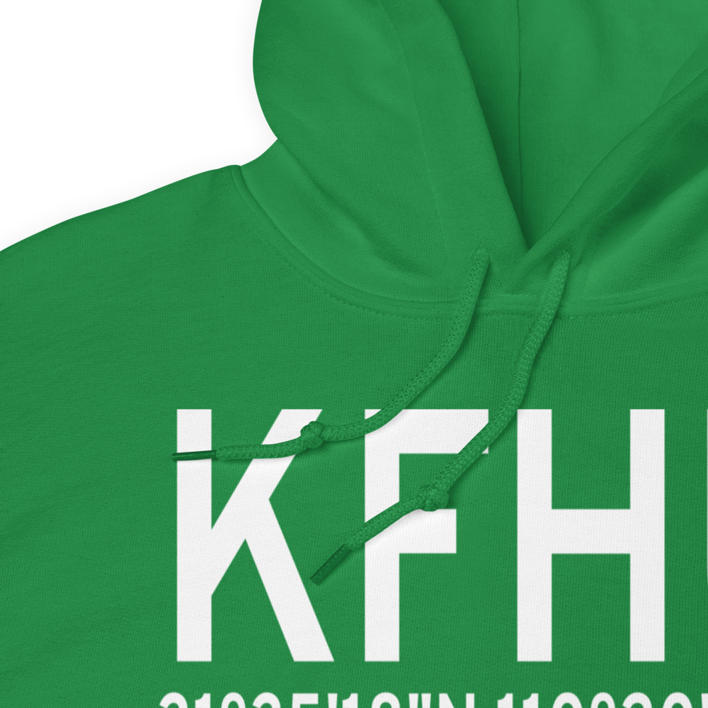 Sierra Vista Municipal Libby Army Air Field (KFHU) ICAO Hoodie Sweatshirt 