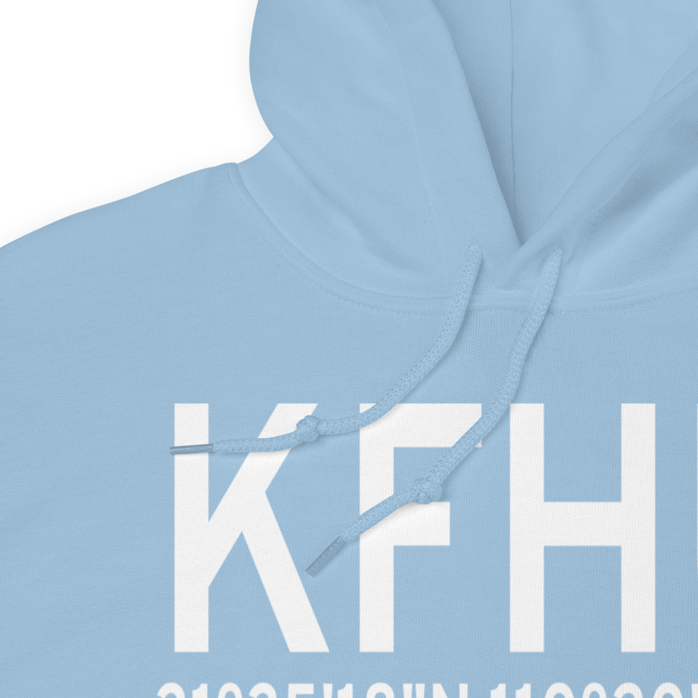 Sierra Vista Municipal Libby Army Air Field (KFHU) ICAO Hoodie Sweatshirt 