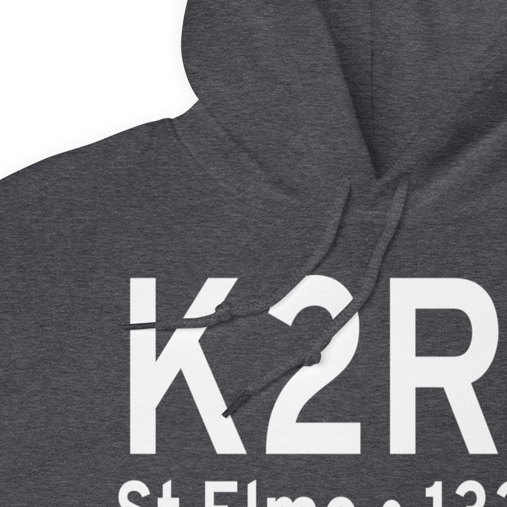 St Elmo Airport (K2R5) ICAO Hoodie Sweatshirt 