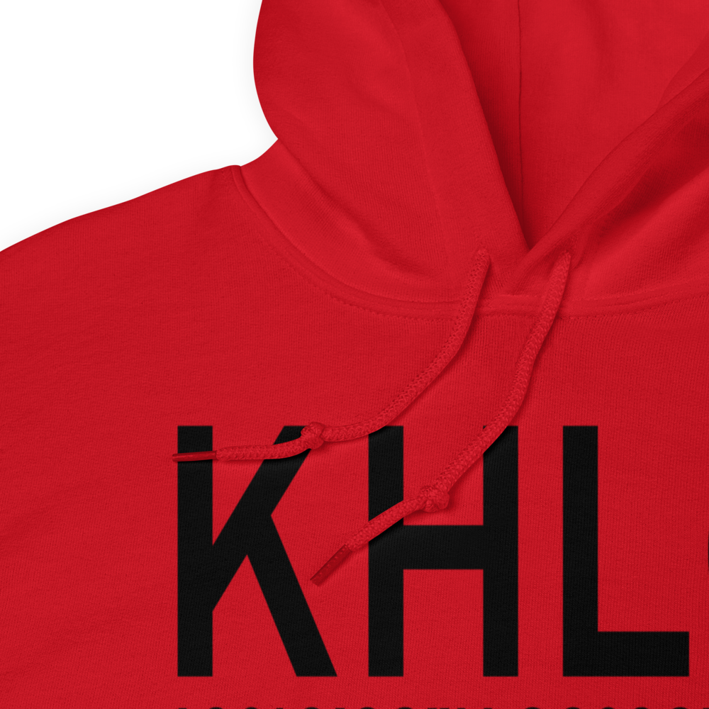 Wheeling Ohio County Airport (KHLG) ICAO Hoodie Sweatshirt 