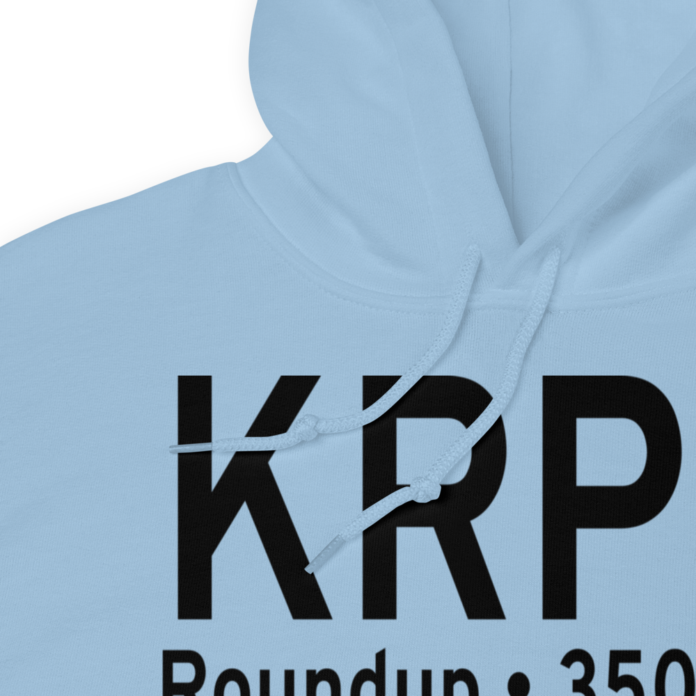 Roundup Airport (KRPX) ICAO Hoodie Sweatshirt 