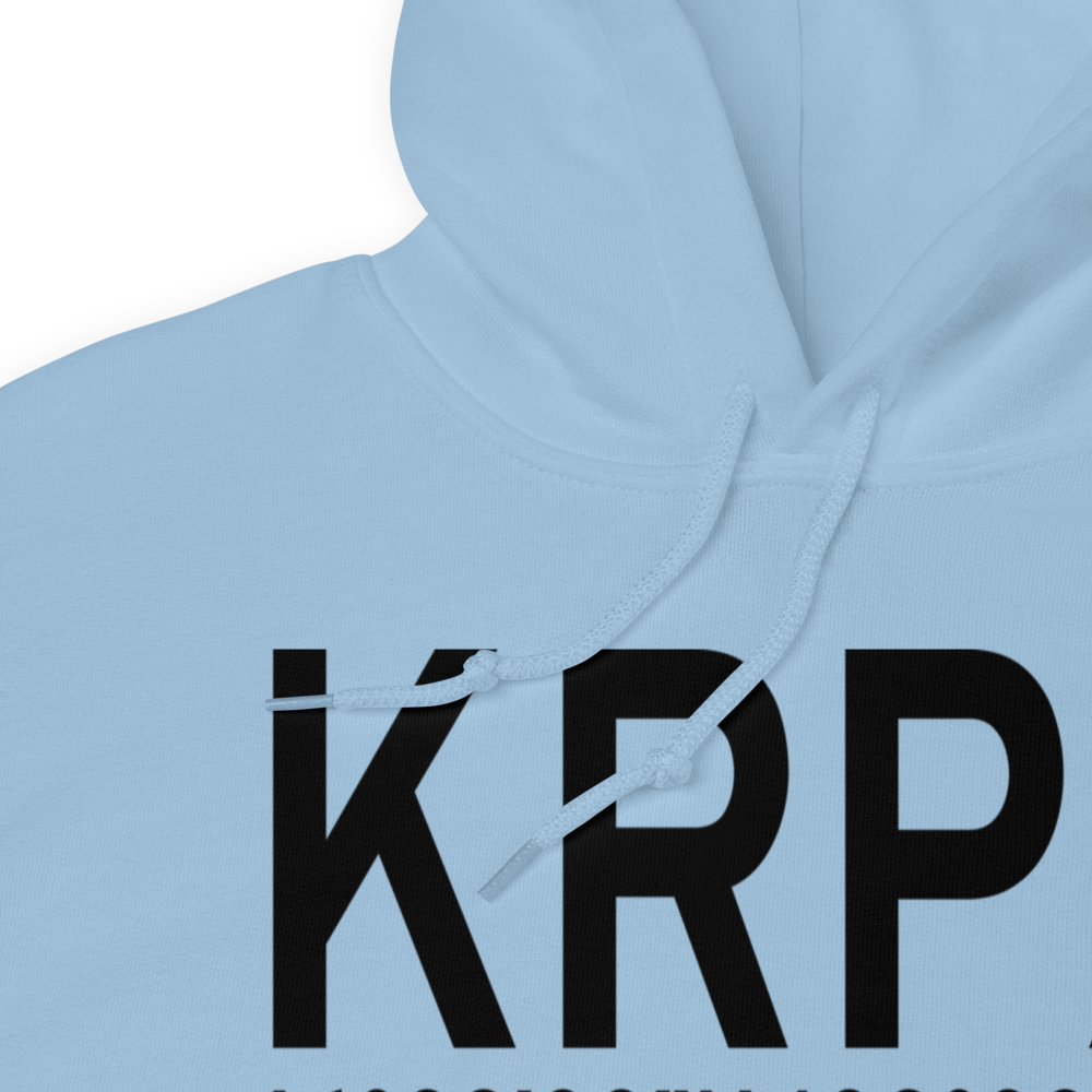 Roundup Airport (KRPX) ICAO Hoodie Sweatshirt 